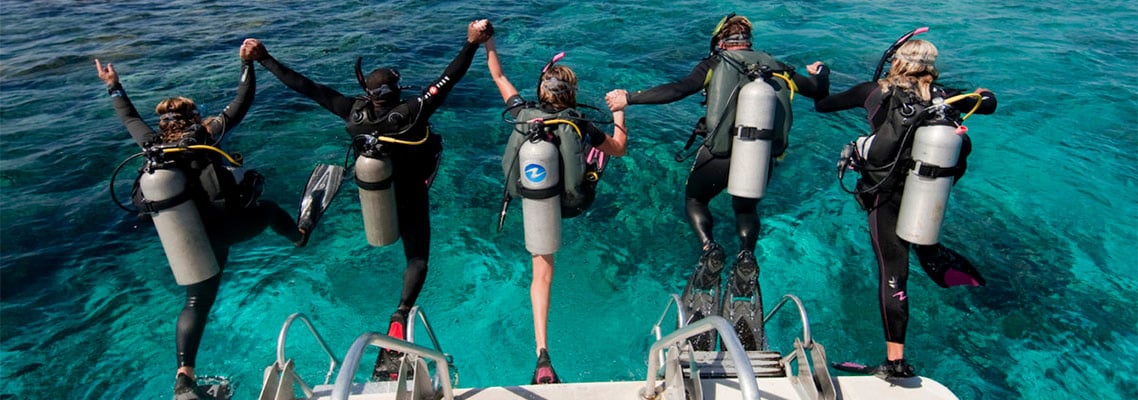 Scuba diving trip